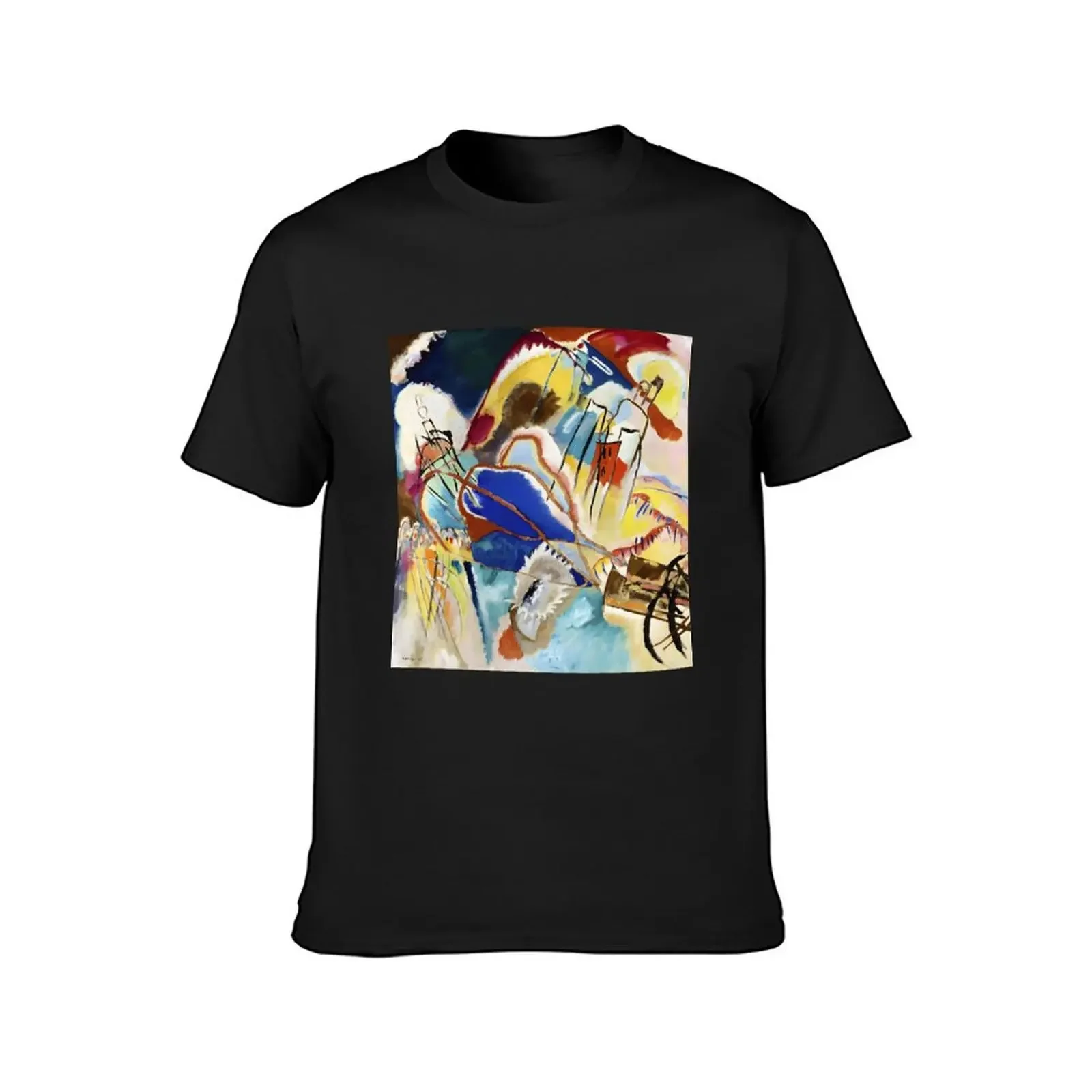 Wassily Kandinsky T-Shirt anime tshirt hippie clothes mens graphic t-shirts hip hop