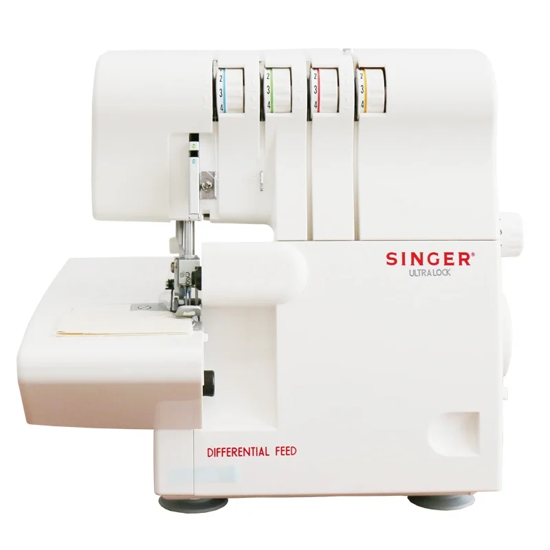 Multifunctional Household Electric Domestic 654 Overlock Sewing Machine Flat-Bed Multiple Feed Automatic Lock Overlock Leather