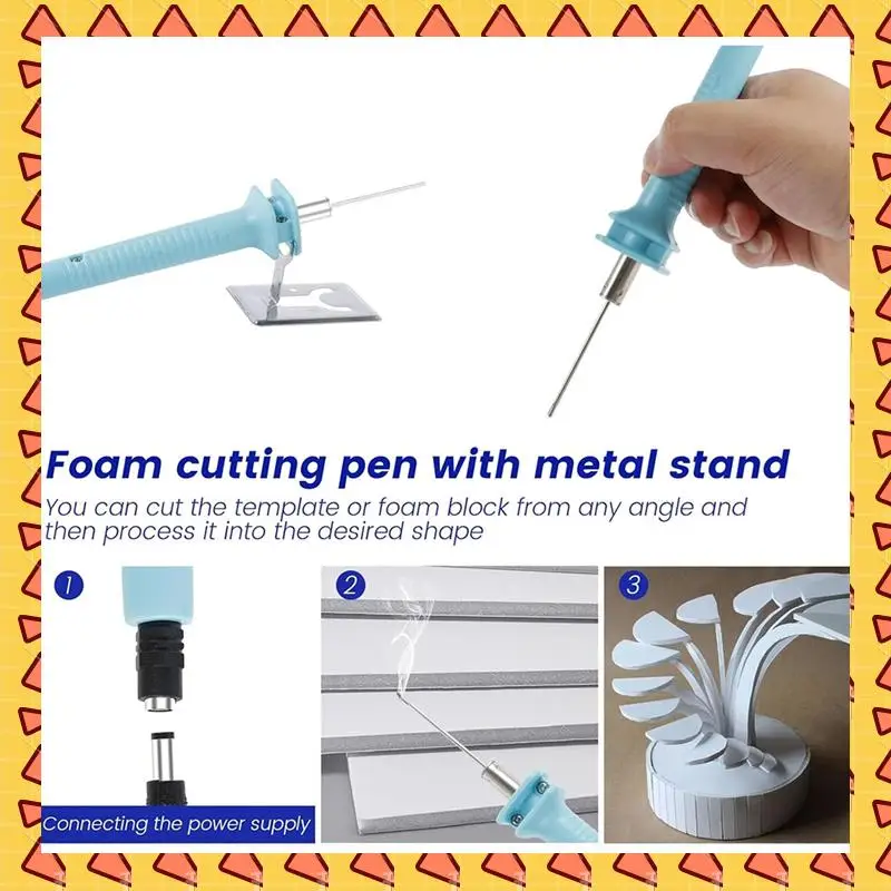 

A008 Foam Cutter Pen Wire Foam Cutter Electric Foam Cutter Pen For Art Making (50 Mm) US Plug