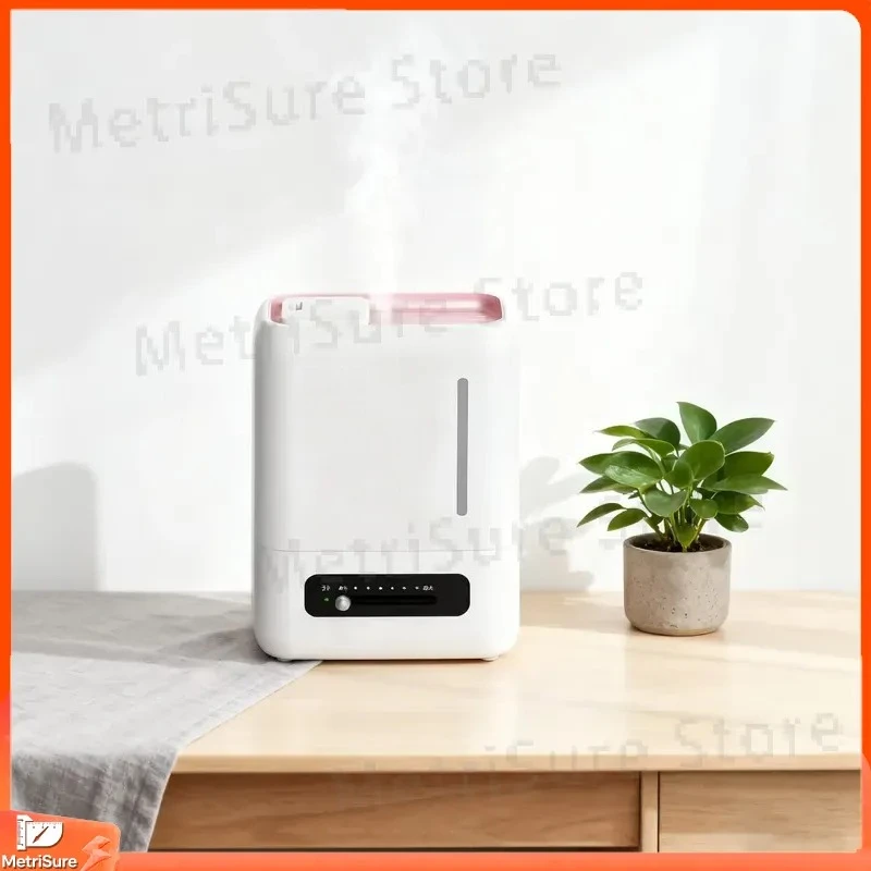 Ultrasonic Humidifier 4L Large Capacity Desktop Humidifier for Bedroom Office Aromatherapy Diffuser Air Purifier Quiet Mist