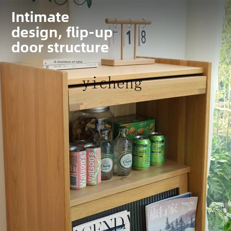 

ZZ dining side locker living room against the wall household sundries storage locker kitchen tea and wine cabinet