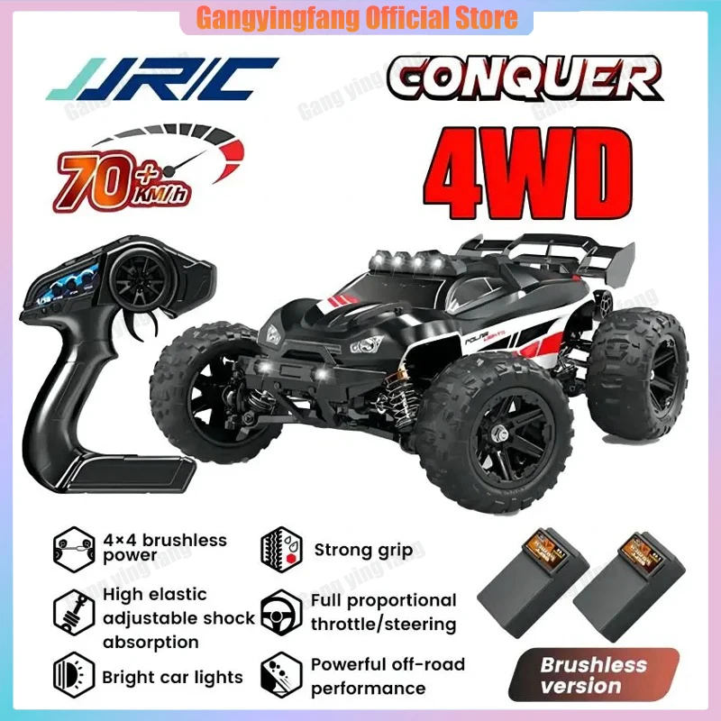 4WD, 70 KM/H,JJRC-C8802 RC Sin Escobillas Coche De Carreras Profesional, 2,4G, Alta Velocidad, Todoterreno, Coches De Derrape