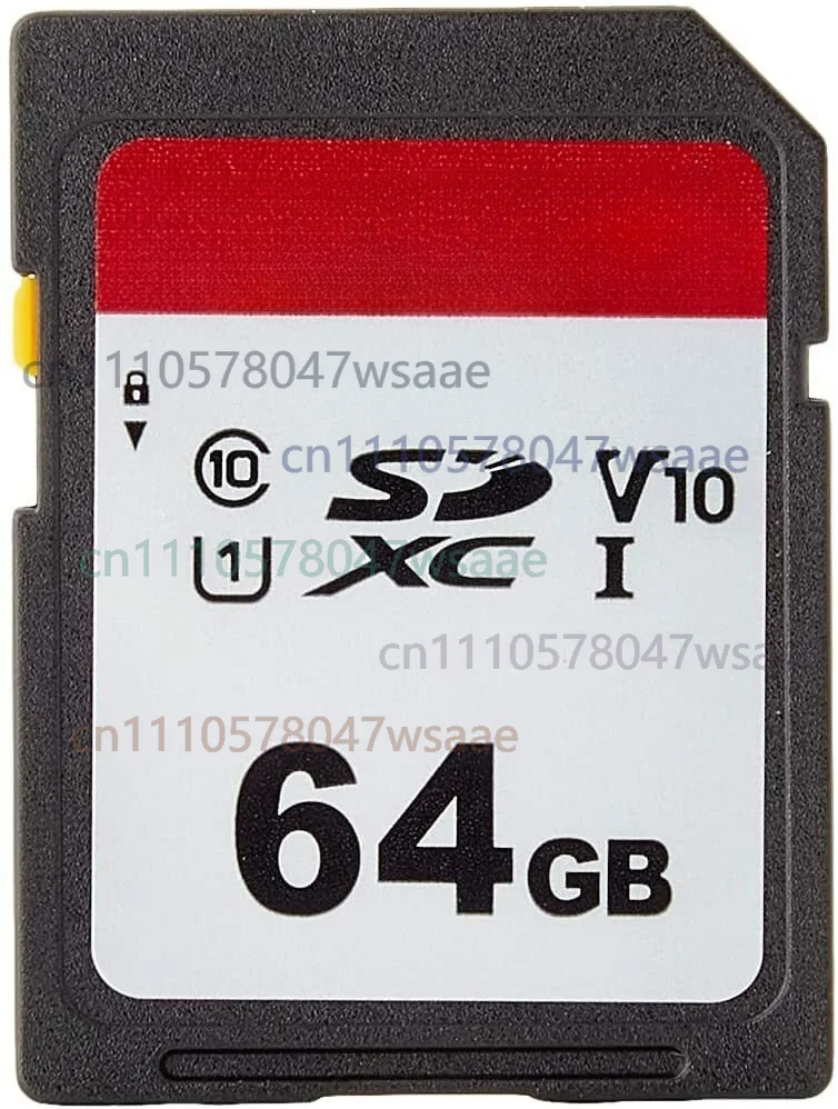 1pcs for Transcend 64GB SD SDXC Class 10 UHS-1 V10 Memory Card for Nikon Cameras 95%new