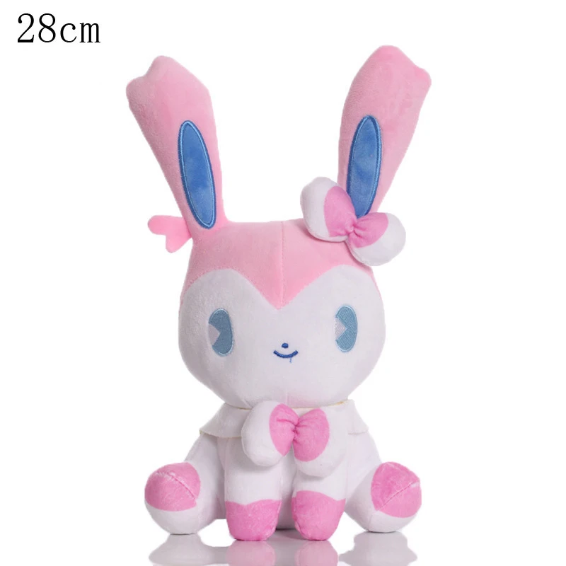 لطيف Eevee الأسرة دمية البوكيمون ألعاب من القطيفة Sylveon Umbreon Vaporeon Flareon بيكاتشو محشوة دمى رائعة للأطفال هدية عيد الميلاد