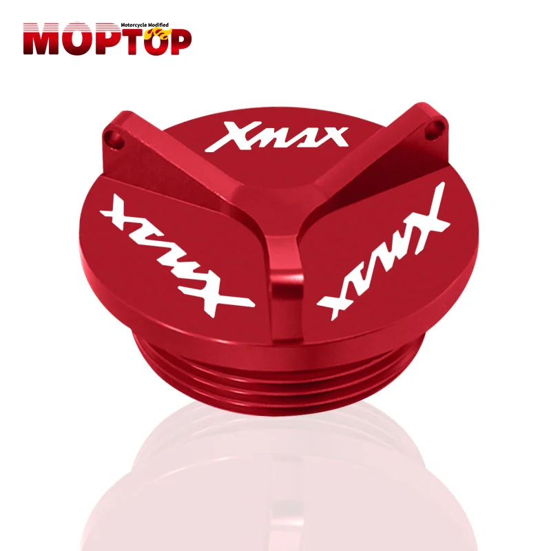 For XMAX400 XMAX250 XMAX300 xmax 2017-2025 M20*1.5 Engine Plug Cover Oil Filter Cap Motorcycle Oil Filler Cap X-MAX