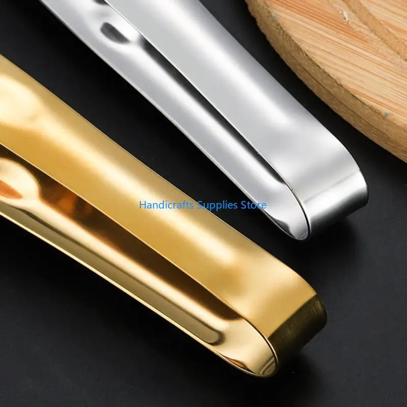 R1WA Claw Sugar Tong Stainless Steel Ice Tongs Small Kitchen Tongs for Teas Parties Coffee Bars Kitchen Durable