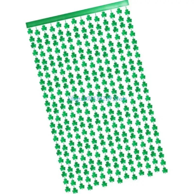 N5KC StPatricks Day Hangings Swirls Decorations Green Luckily Banners Garlands Hangings Clovers Shamrocks Swirls Irish