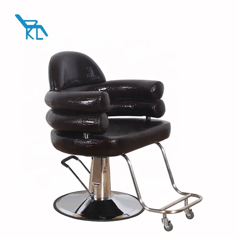 Chaise de salon de coiffure à vendre, meubles de salon de beauté, coiffeur, rouge, or, noir