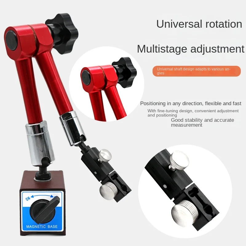 Magnetic and magnetic base gimbal like large table sitting mechanical strength lever