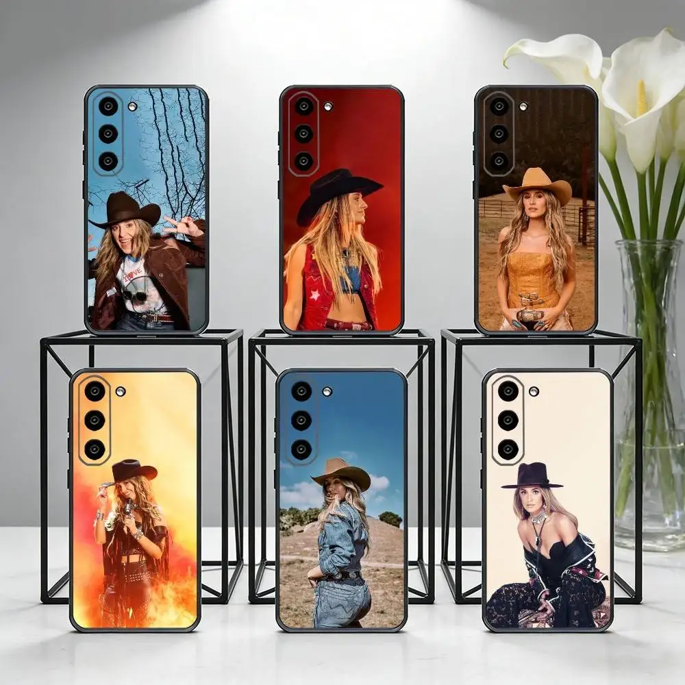 

Lainey singer W-Wilson Phone Case For Samsung Galaxy A73,A72,A71,A70,A53,A52,A51,Others Soft Black Cover