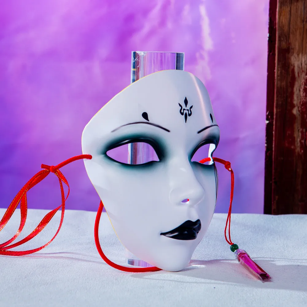 رحلة تأثيري إلى أقنعة روح العنكبوت الغرب قناع أنيمي زي كرنفال حفلة تنكرية قناع ديكور الهالوين زينة الحفلات