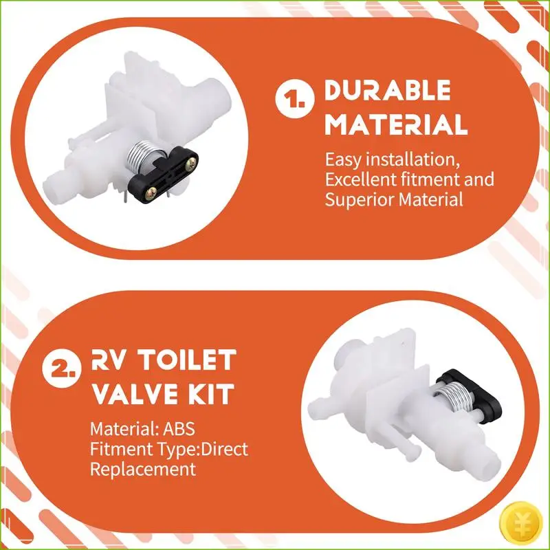 

Для Thetford Bravura RV комплект водяного клапана RV комплект для ремонта модуля унитаза запасные части