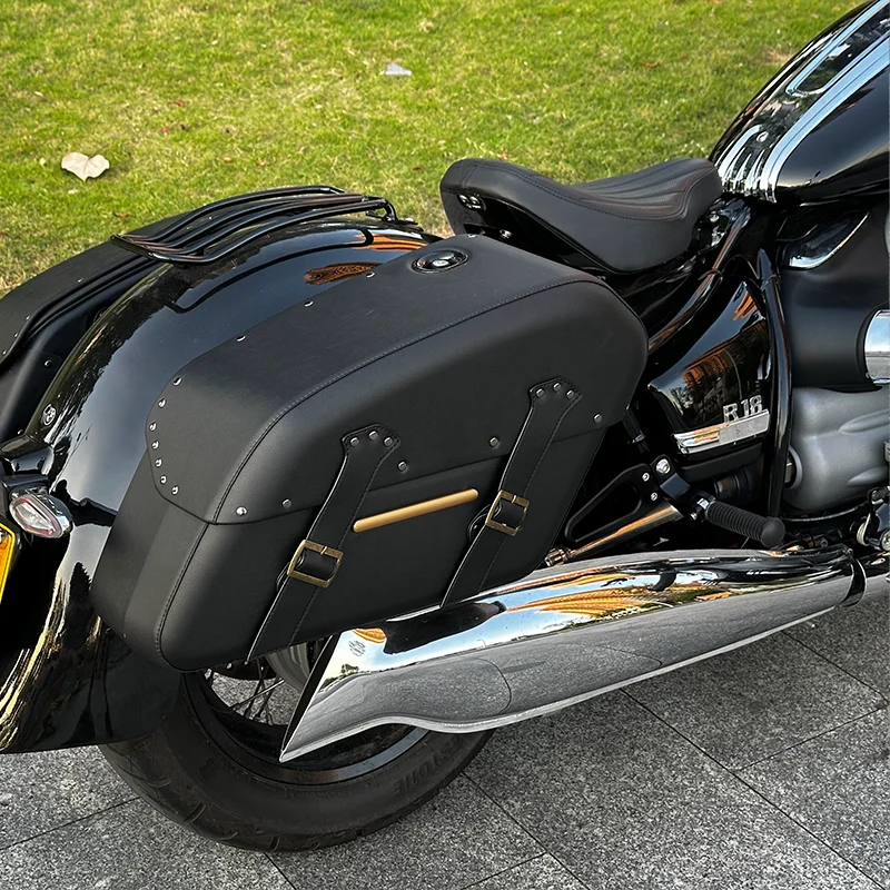 R18 Motorcycle Hard Saddlebag Saddle Bags 2840 Cubic Inch Fits For BMW R18 100 Years R 18 Classic 2020-2024 2023
