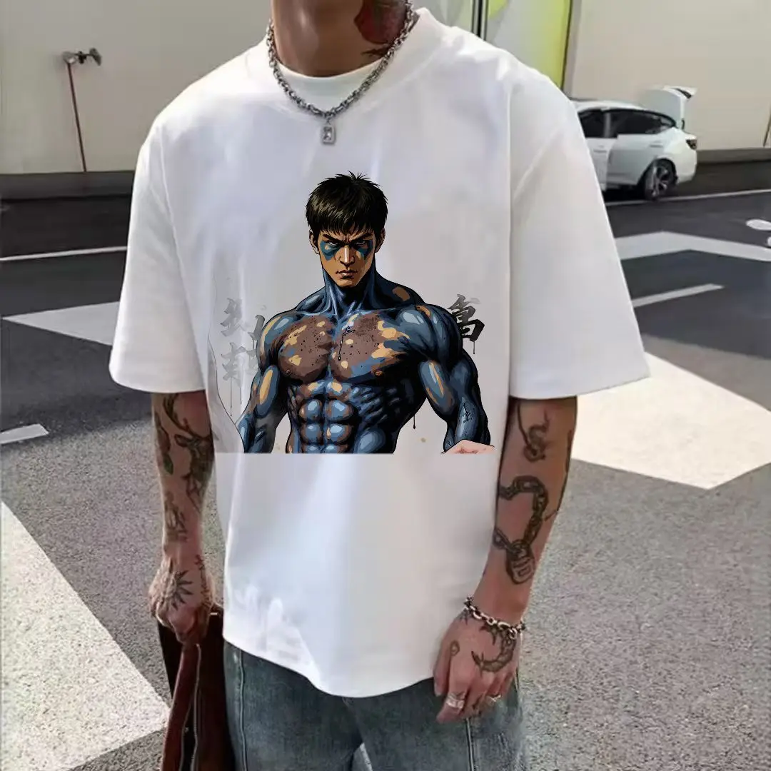 تي شيرت مطبوع جديد للجنسين للمراهقين والرجال - نمط علوي صيفي كاجوال من القطن برقبة دائرية وأكمام قصيرة للرجال والنساء #1