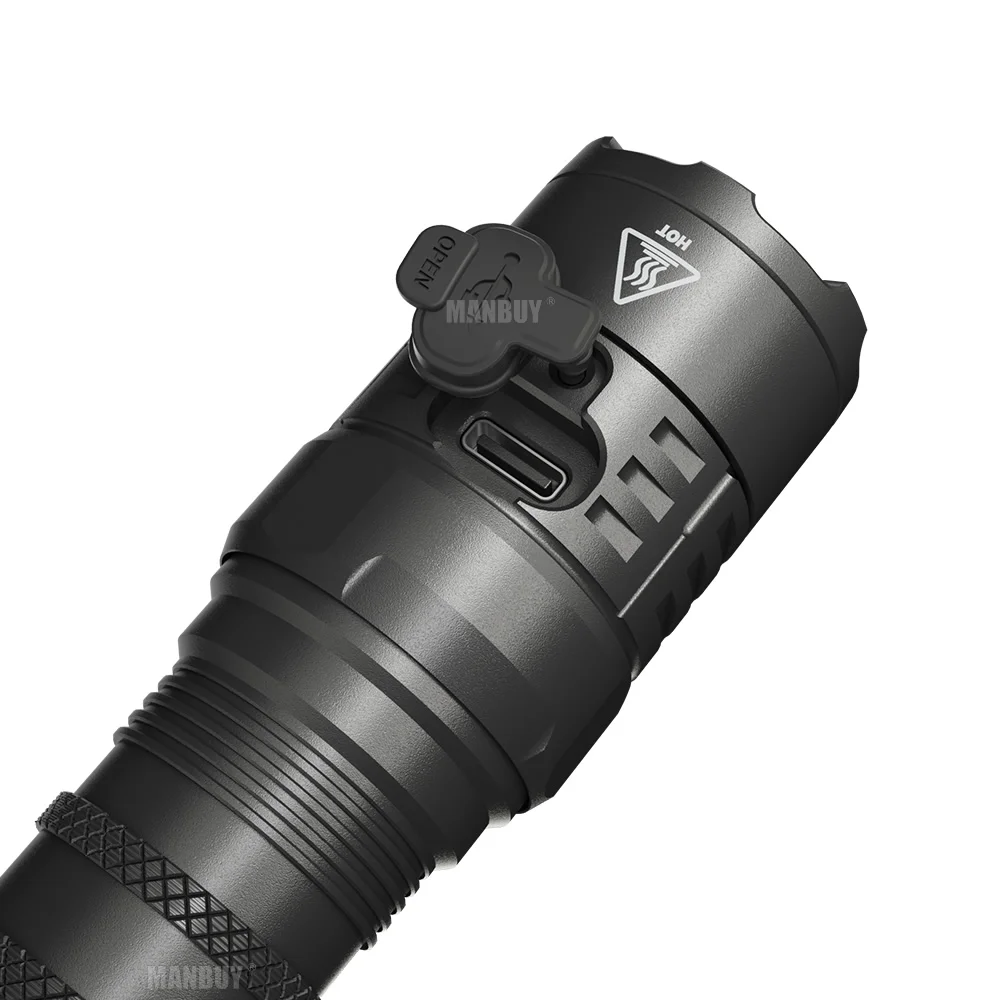 Original Nitecore P23i 3000 Lumen LED Rechargeable Tactical Flashlight NL2150HPi 21700 Battery Gear Law Enforcement Search Torch