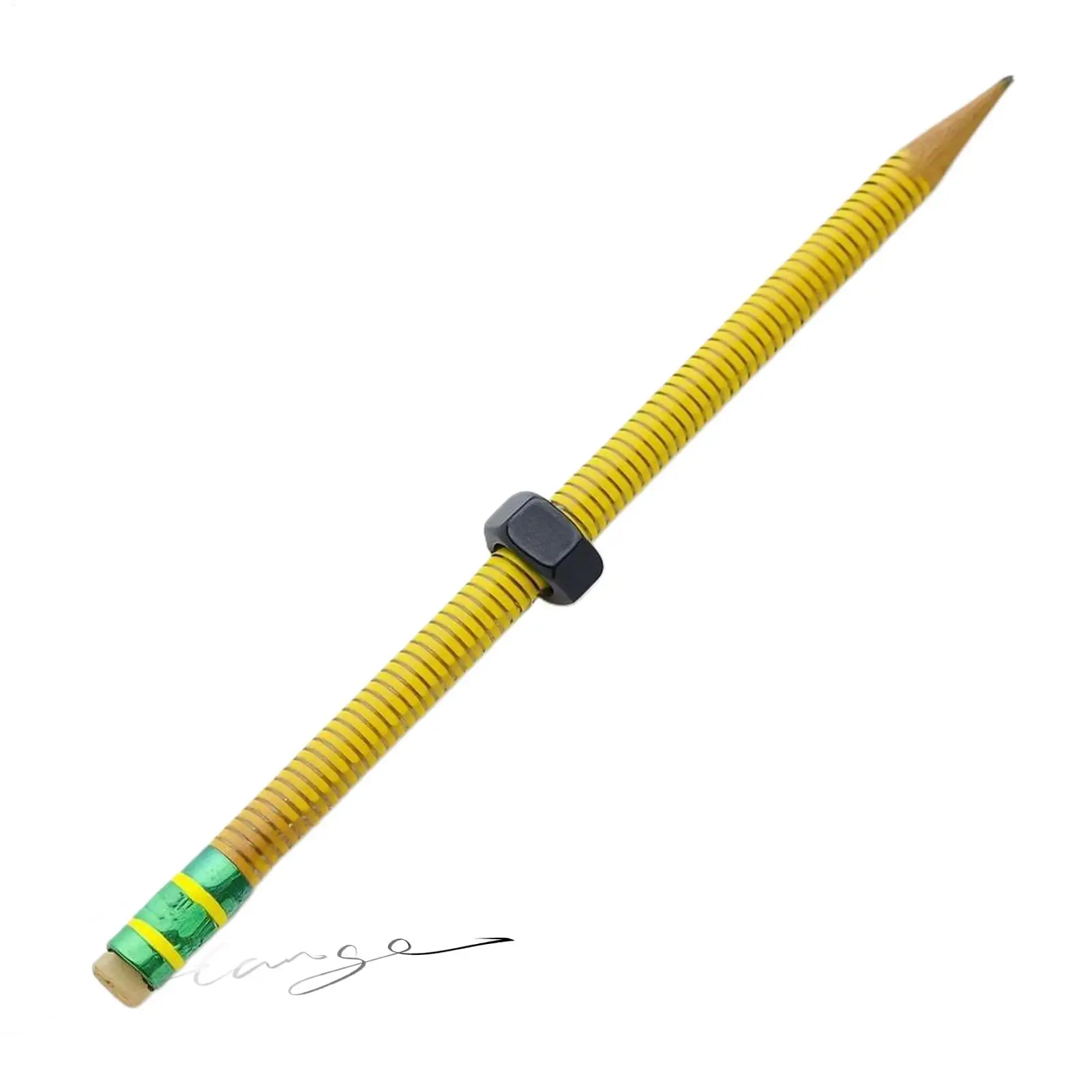 

random color Stress Relief ADHD Pencil Enhances Focus Relieve Anxiety Rotating Pen Threaded Fidget Pencil for Autism Kids