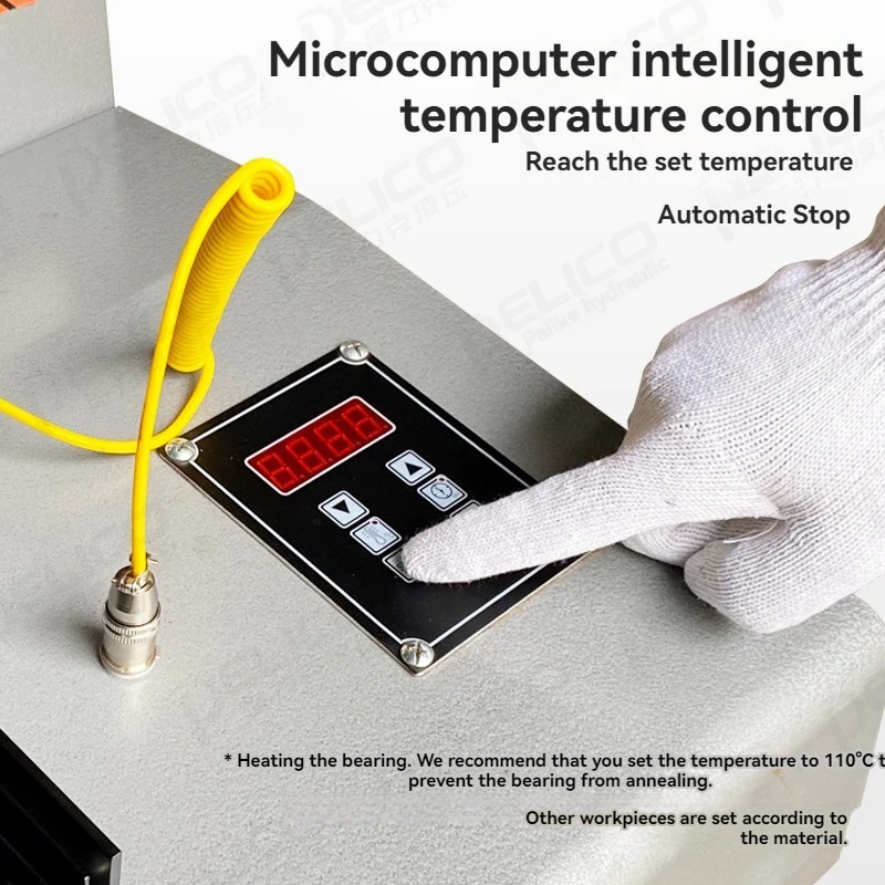 Portablemicrocomputer Gecontroleerde Lagerverwarming Elektromagnetische Inductieapparatuur Telectromagnetische Inductieverwarmingsmachine