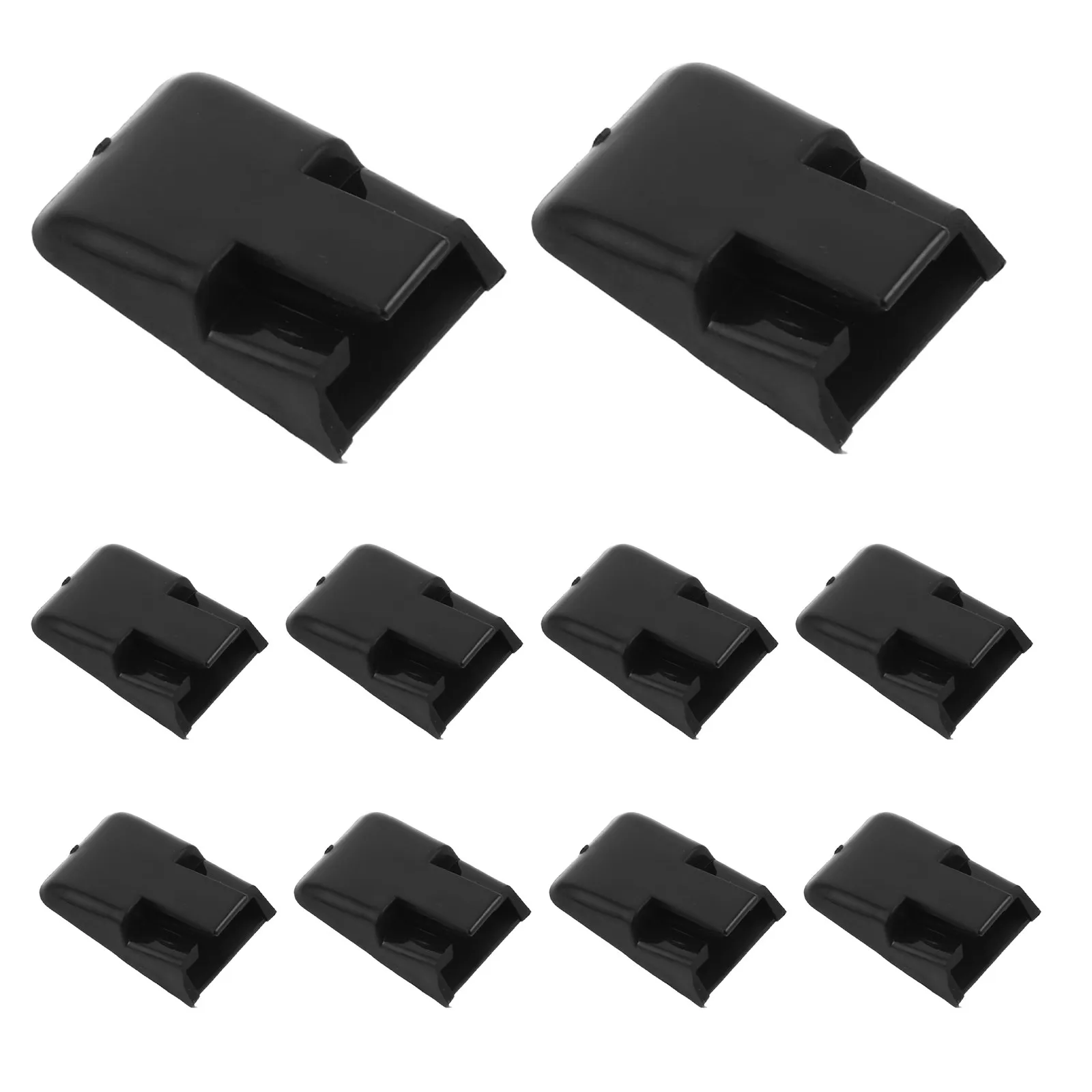 

50Pcs Plastic Ring Display Stands Single Ring Holder Modern Black Tilted Pedestal Stand for Engagement Rings Wedding Bands