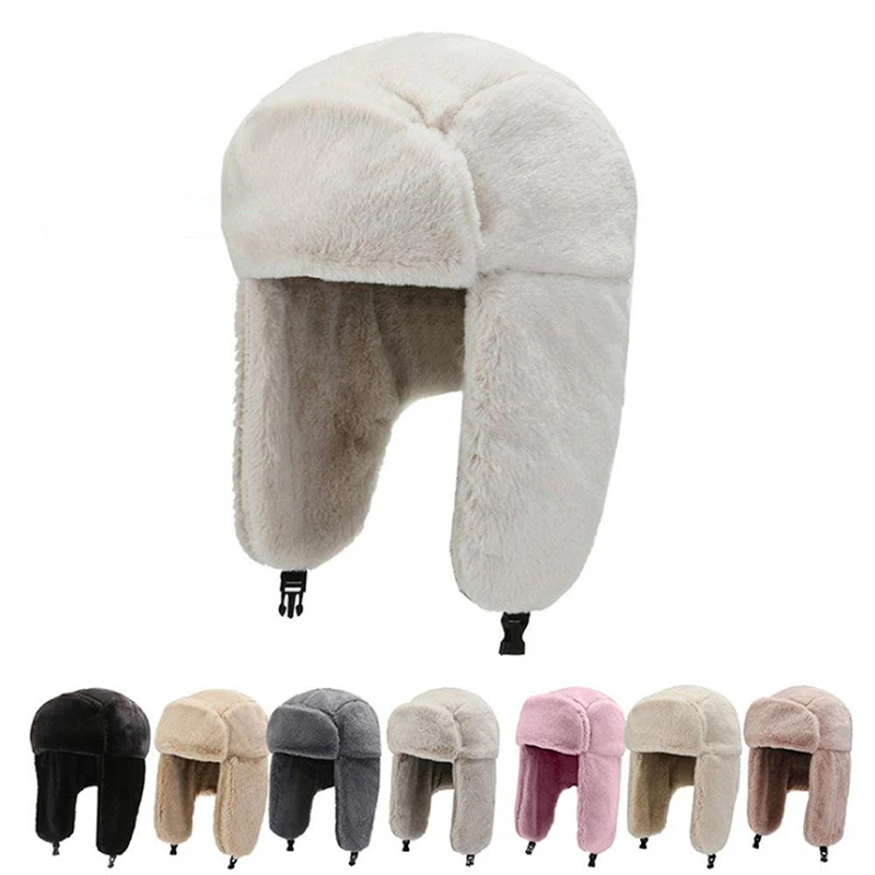 

Outdoor Cycling Cold Proof And Warm Ear Protection Hat With Thick Fleece And Hat