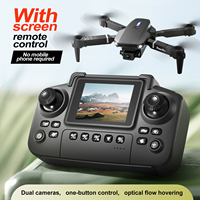 2025 New E88 E99 Upgraded Drone With Screen 4K HD Aerial Photography Dual-Camera Dron Foldable Quadcopter RC Toy For Kid Gift