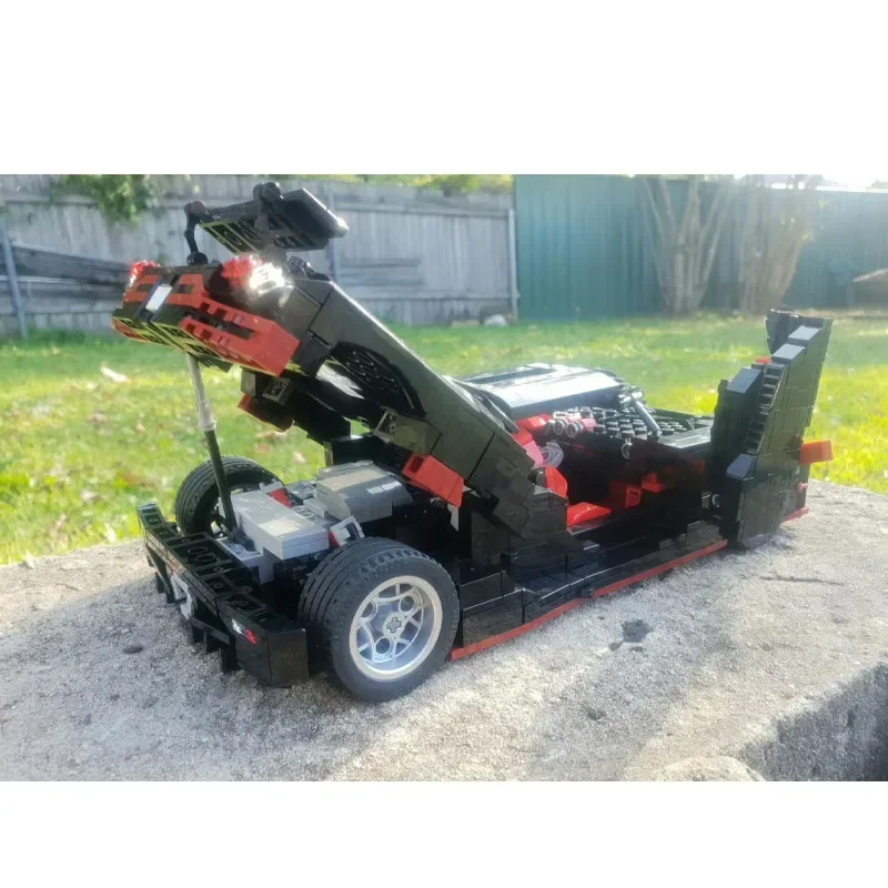 

MOC-39287 Черный CCX Классический спортивный автомобиль в сборе, модель строительного блока 1424, детали строительного блока, детская игрушка на день рождения, подарок