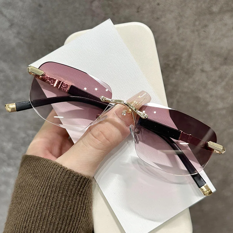 Square Reading Glasses Men Women Anti Blue Light Metal Frame Sunglasses Glasses Antifatigue Rectangle Computer Eyewear +1.5 +2.0