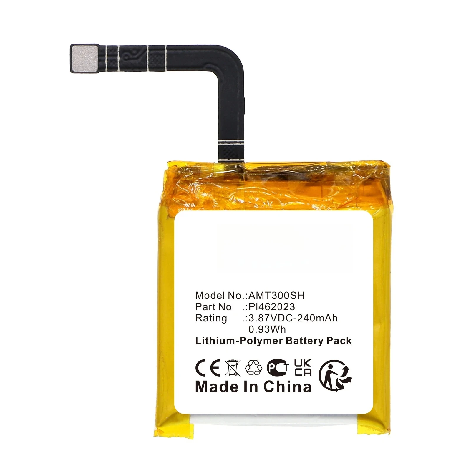 240mAh PL462023 Polymer Li-Ion Battery Cell For Amazfit Gts 3 A2035 Smart Sports Watch + Free Tools