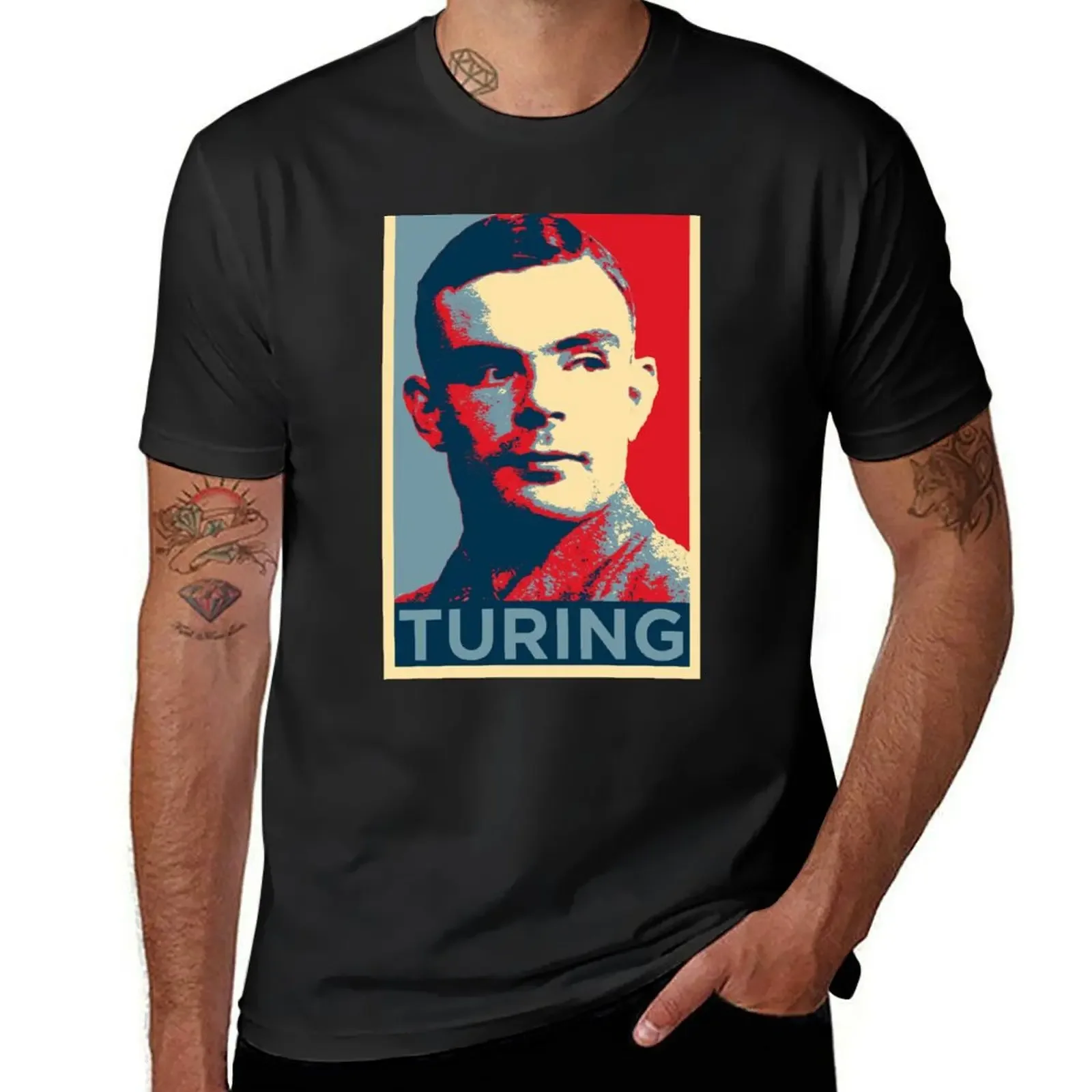 TURING T-Shirt blacks cheap stuff mens graphic t-shirts