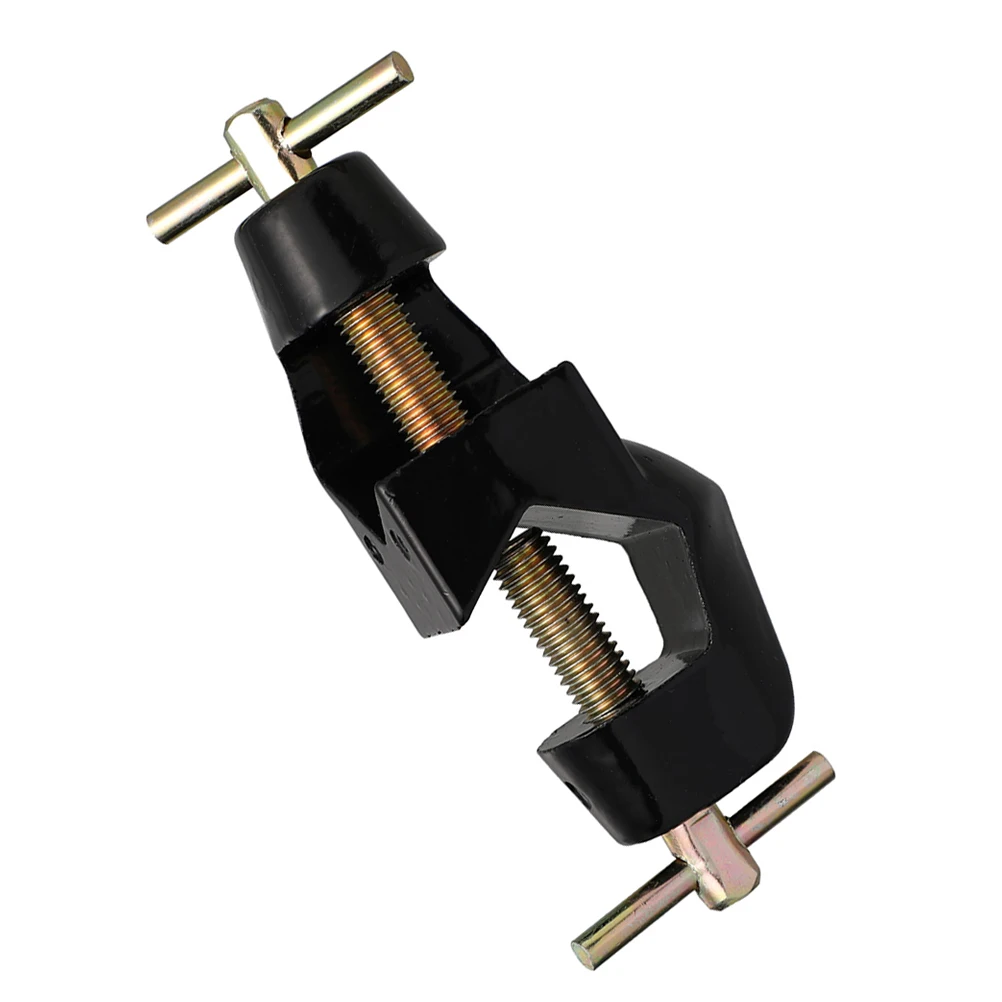 

German Wire Cross Clip Heavy Duty Zinc Alloy Clamps C-clamp for Lab Adjustable Holder Black Spray Strong Sturdy Lab