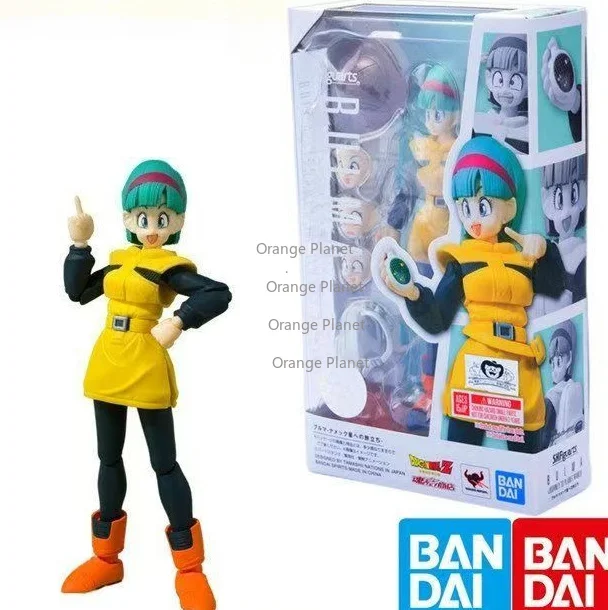 En Stock, Figura de Acción Articulada de Bulma Namek de Dragon Ball Z, Serie S.H.Figuarts de Bandai