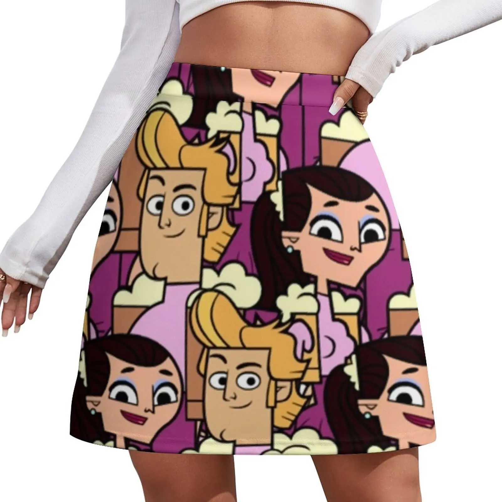 

Total Drama: Jacques/Josee Mini Skirt skirts for woman dresses for prom Summer dress