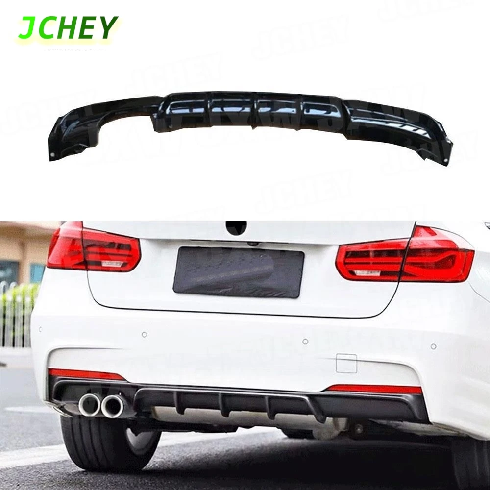 

JCHEY ABS глянцевый черный задний диффузор-бампер для BMW 3 серии F30 M Sport Sedan 2012-2017 задние комплекты кузова автомобильные аксессуары