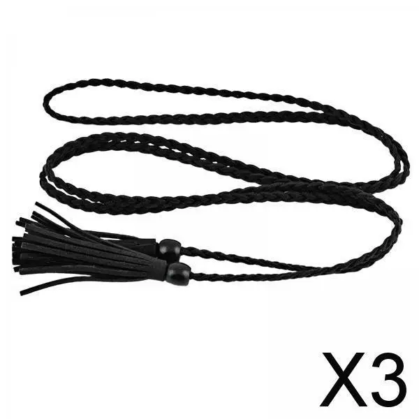 2-4pack Womens Waist Belt Waistband Jeans Waist Rope Retro Style Accessories image 5
