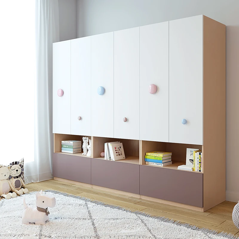 

Modern Jewelry Wardrobe Kids Makeup Storage Organizer Bedroom Closet Display Clothes Shelf Vestidores Lounge Suite Furniture