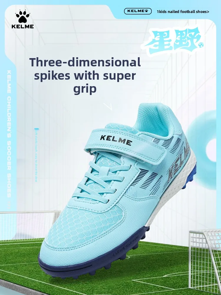 

Karl Mei Children's Football Shoes Professional Tf Nail Breaking Training Football Boots Breathable Competition Specific