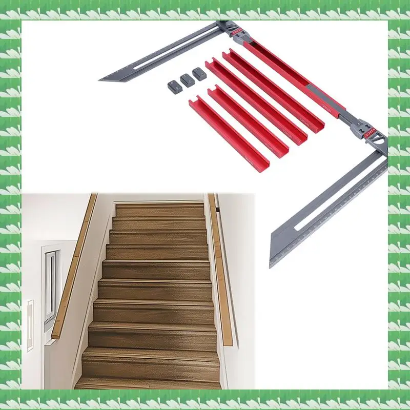 

ONCE Stair Tread Template Tool Dual Nut Locking Stair Template Tool Stair Template Tool