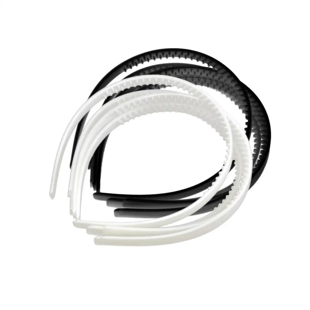 Soft Durable Plastic Hair Hoop Band with Teeth Trendy Hairbands for Women Accessories for Fashion