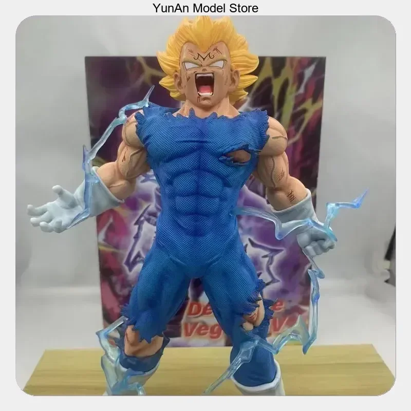 

28cm Dragon Ball Vegeta Self-Destruct Anime Figure Statue Desktop Decoration Collectible Toy Gift for Fans