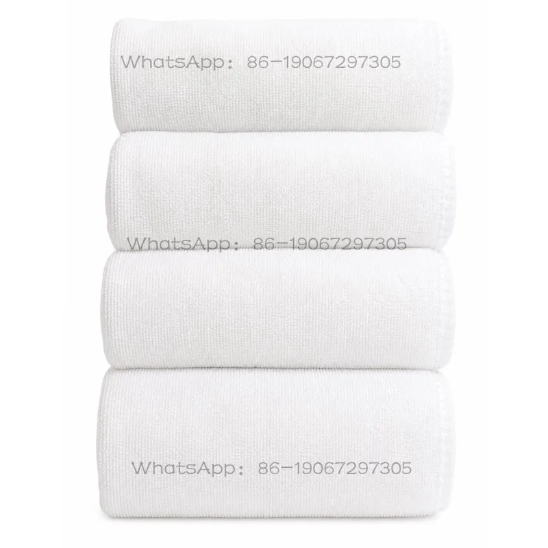Four Thickened Fiber Towels 25 * 25cm