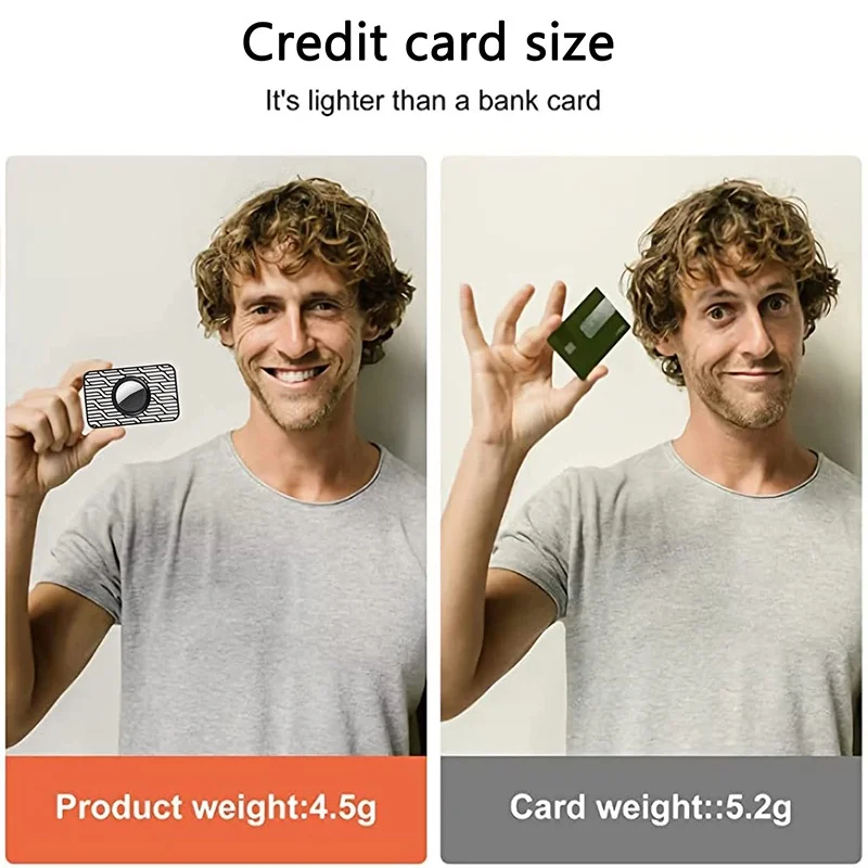 For Apple Airtags Wallet Holder Protective Case Ultra Thin for Air tag Card Tracker Case Anti-lost Wallet Insert Holder Cases