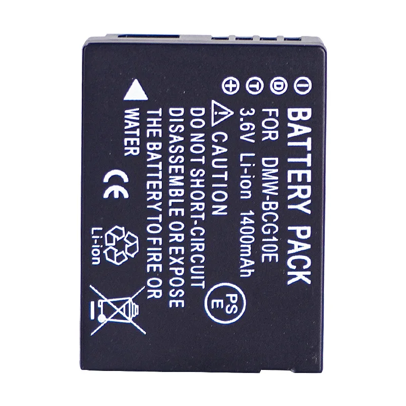 1400mAH DMW-BCG10 BCG10 BCG10E Battery For Panasonic Lumix DMC-3D1 DMC-TZ7 DMC-TZ8 DMC-TZ10 DMC-TZ18 Digital Camera Battery