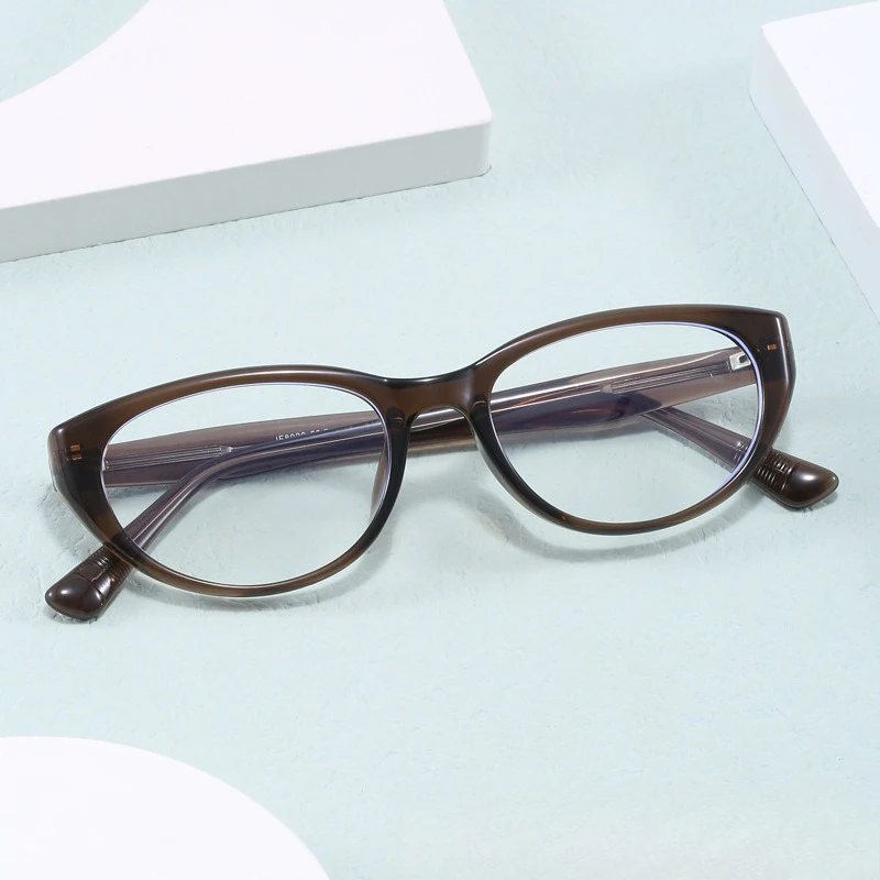 

2025 Cat Eye Blue Light Glasses Women - Anti-Fatigue Computer Glasses with Prescription Lenses, Trendy Streetwear Frames