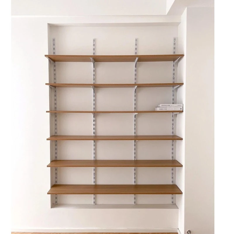 

Настенная книжная полка для гостиной перегородка AA колонна полка красный дуб бук настенный подвесной стол