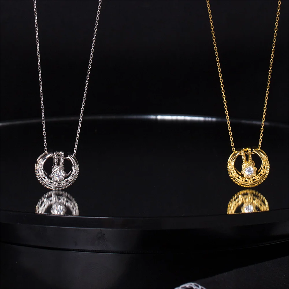 

Корейское женское жемчужное ожерелье, стерлинговое серебро 925 пробы, восьмиконечная звезда, дизайн, легкая роскошная нишевая длинная цепочка на ключицу с кисточками