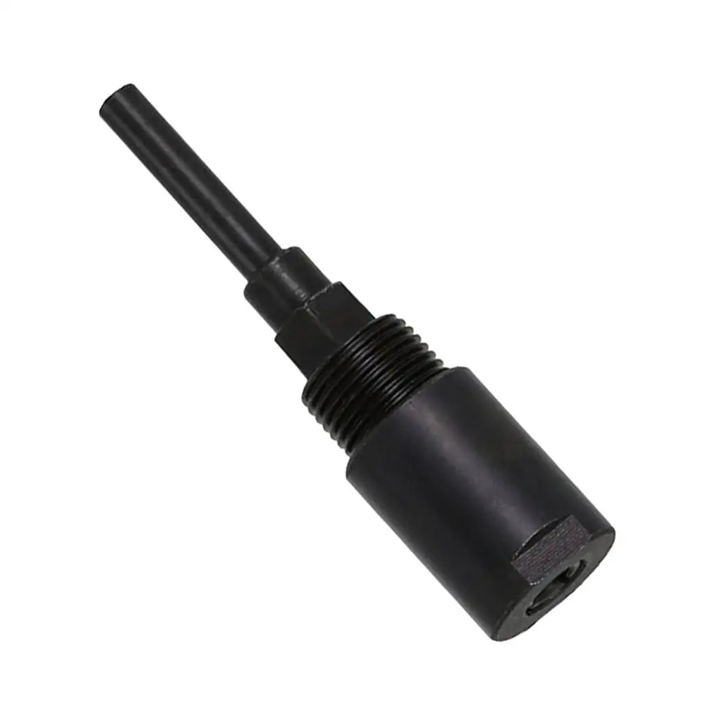 Woodworking Collet Extension Rod Hardened Steel Overlength Router Bit Holder for Shank Engraving Machine Tool
