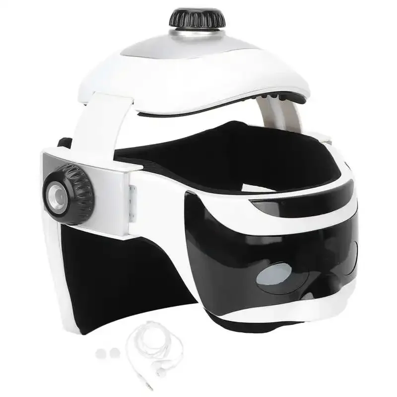 Electric Helmet Massager Electric Massage Helmet Adjustable Size for Home Use for Adults for Elderly for Sleeping