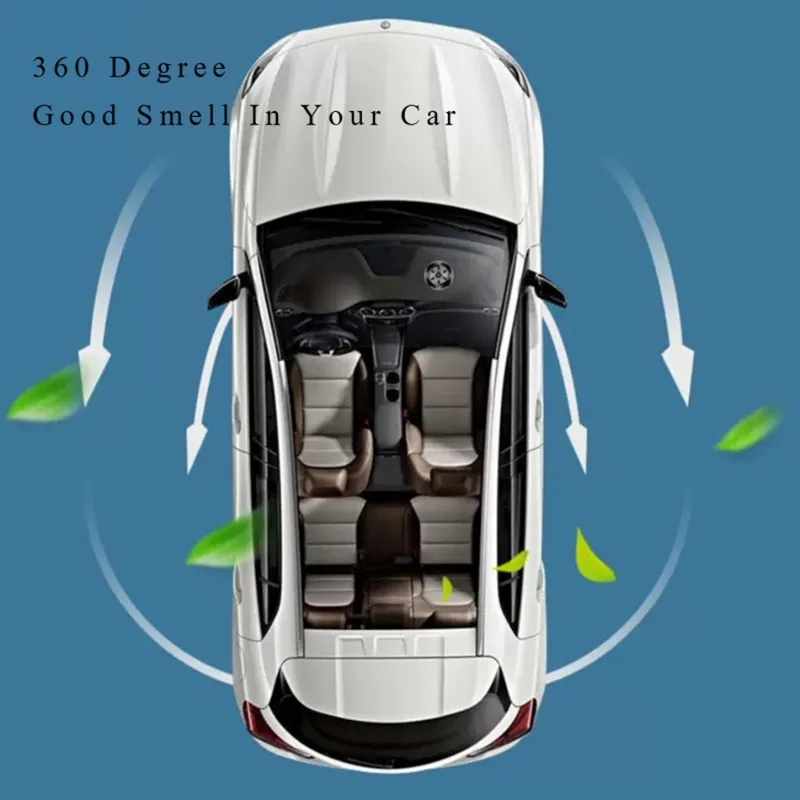 2023new Bulldog Air Fresheners Car Perfume Fragrance Diffuser with Magnet Clip Gift Box Good Smell Car Interior Accessories