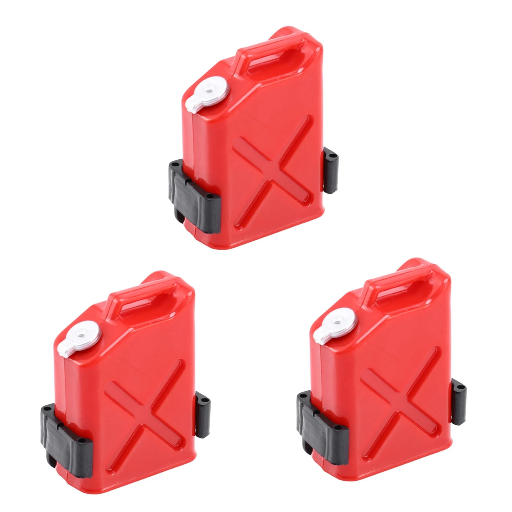 3X RC Rock Crawler 1:10 Accessories Mini Fuel Tank for TAMIYA CC01 Axial SCX10 90046 D90 D110 TF2 Traxxas TRX-4 Red