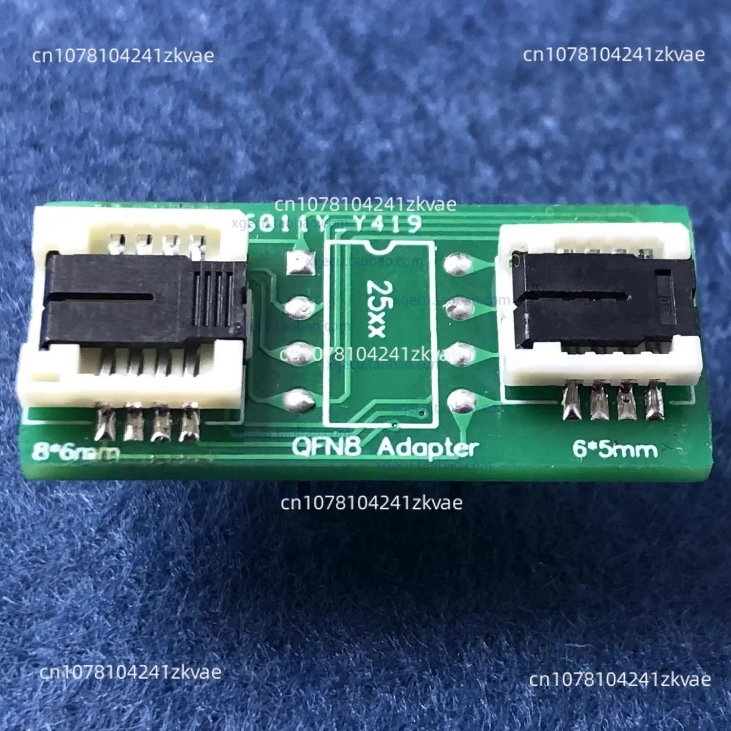 Original QFN8 WSON8 MLF8-DIP8 2-in-1 adapter burning socket 6 * 5 and 8 * 6 chips