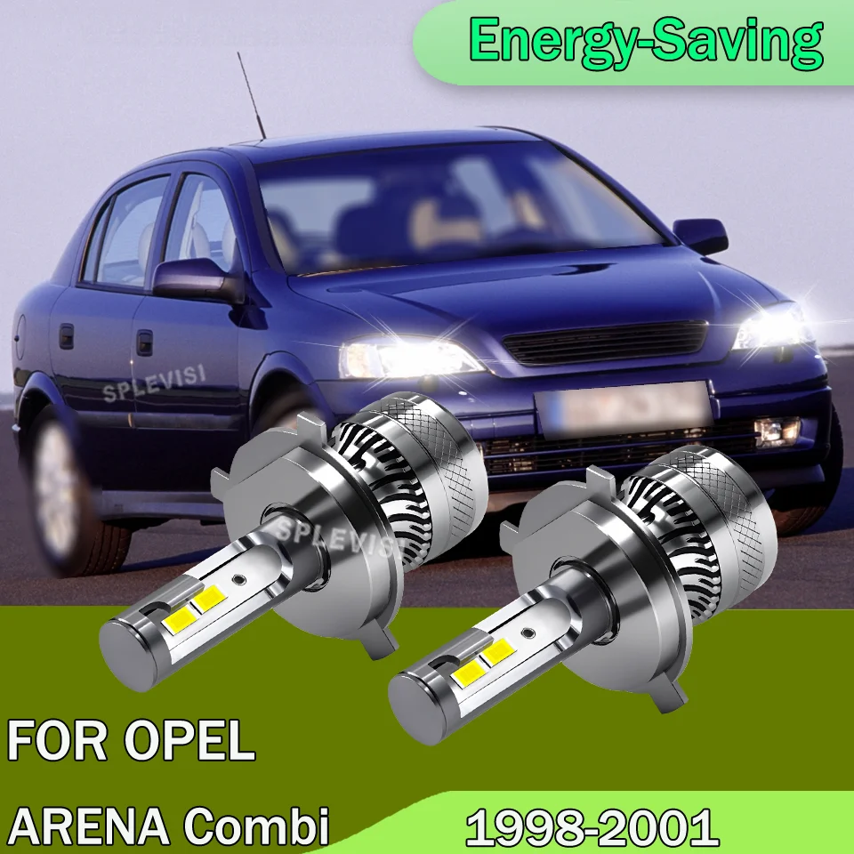 

Plug &Play H4 High and Low Beam Headlamp Auto Head Lamp 200W Perfect for Night Driving For OPEL ARENA Combi 1998 1999 2000 2001